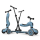 Hulajnoga nieelektryczna Scoot & Ride Highwaykick 1 Push and Go 2w1 Jeździk i hulajnoga Steel